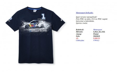 Motorsport férfi póló